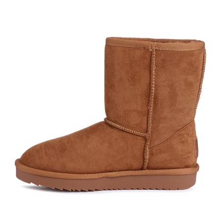 FUR MIDDLE UGG BOOTS BROWN_44623BRO